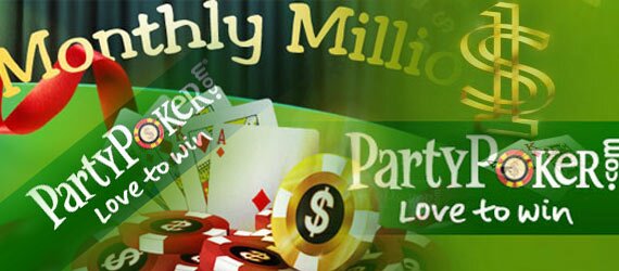 pokernews PartyPoker Monthly Million возвращается