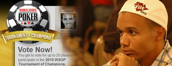 pokernews Фил Айви лидирует в голосовании WSOP Tournament of Champions