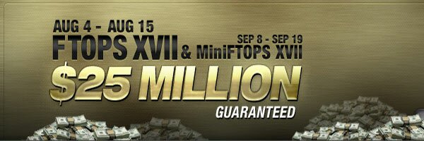 pokernews FTOPS XVII $19 миллионов гарантированно