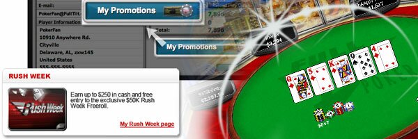 pokernews 12 июля на Full Tilt Poker стартует Rush Week